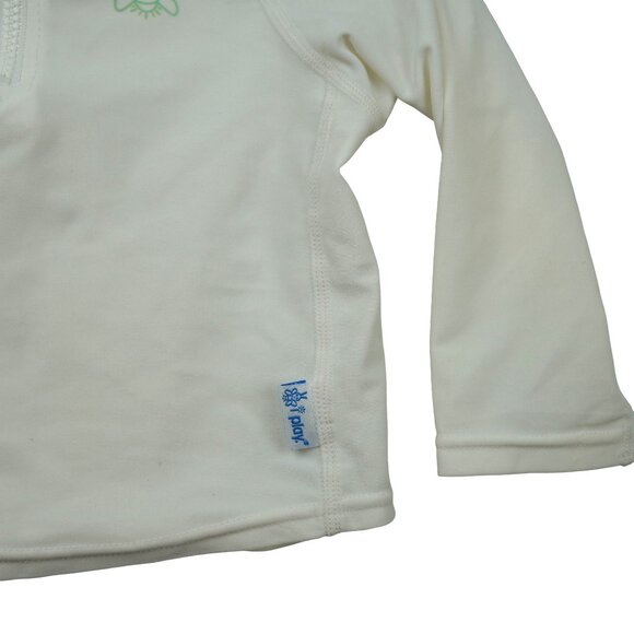 NWOT I Play Baby Long Sleeve Rashguard UPF 50+ 12 Months White - Picture 2 of 5
